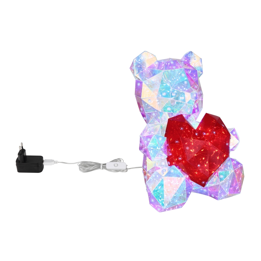 Globo - LED Dekoracija za stol LED/6W/5V USB medvjed