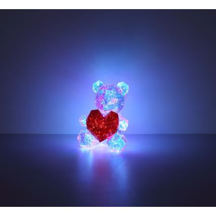 Globo - LED Dekoracija za stol LED/6W/5V USB medvjed