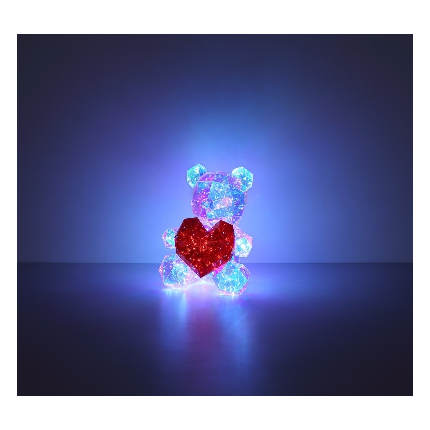 Globo - LED Dekoracija za stol LED/6W/5V USB medvjed