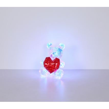 Globo - LED Dekoracija za stol LED/6W/5V USB medvjed