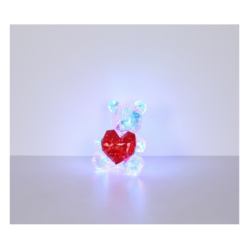 Globo - LED Dekoracija za stol LED/6W/5V USB medvjed