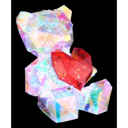 Globo - LED Prigušiva punjiva stolna dekoracija LED/3W/5V 1200 mAh medvjed