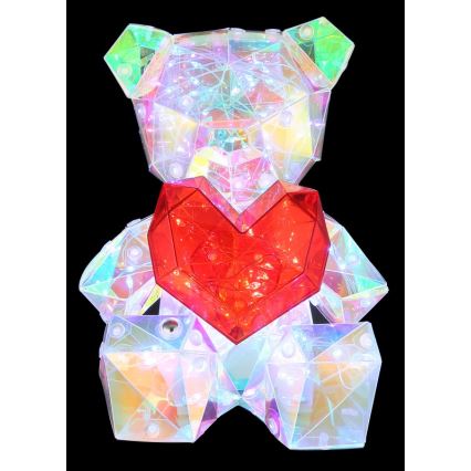 Globo - LED Prigušiva punjiva stolna dekoracija LED/3W/5V 1200 mAh medvjed