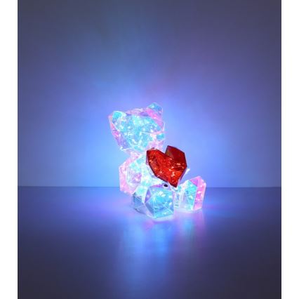 Globo - LED Prigušiva punjiva stolna dekoracija LED/3W/5V 1200 mAh medvjed
