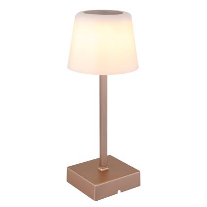 Globo - LED Prigušiva stolna lampa na dodir LED/2W/5V 3000/4500/6500K 800 mAh bež