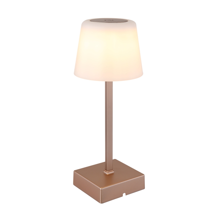 Globo - LED Prigušiva stolna lampa na dodir LED/2W/5V 3000/4500/6500K 800 mAh bež