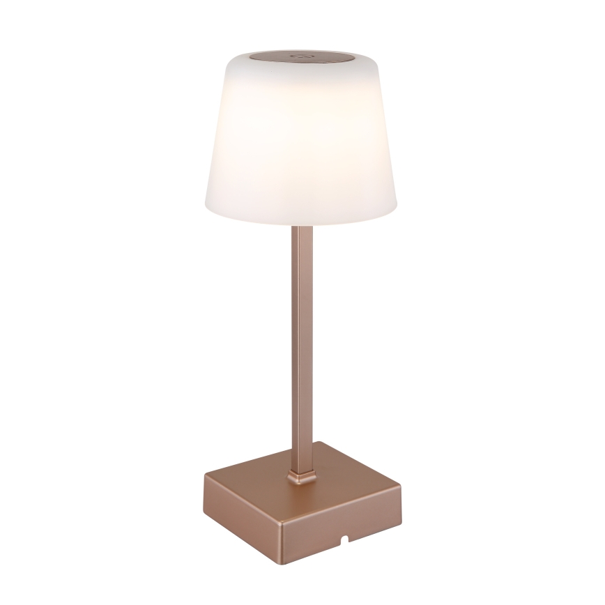 Globo - LED Prigušiva stolna lampa na dodir LED/2W/5V 3000/4500/6500K 800 mAh bež