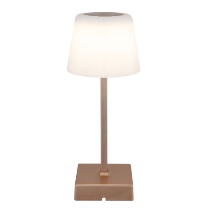 Globo - LED Prigušiva stolna lampa na dodir LED/2W/5V 3000/4500/6500K 800 mAh bež