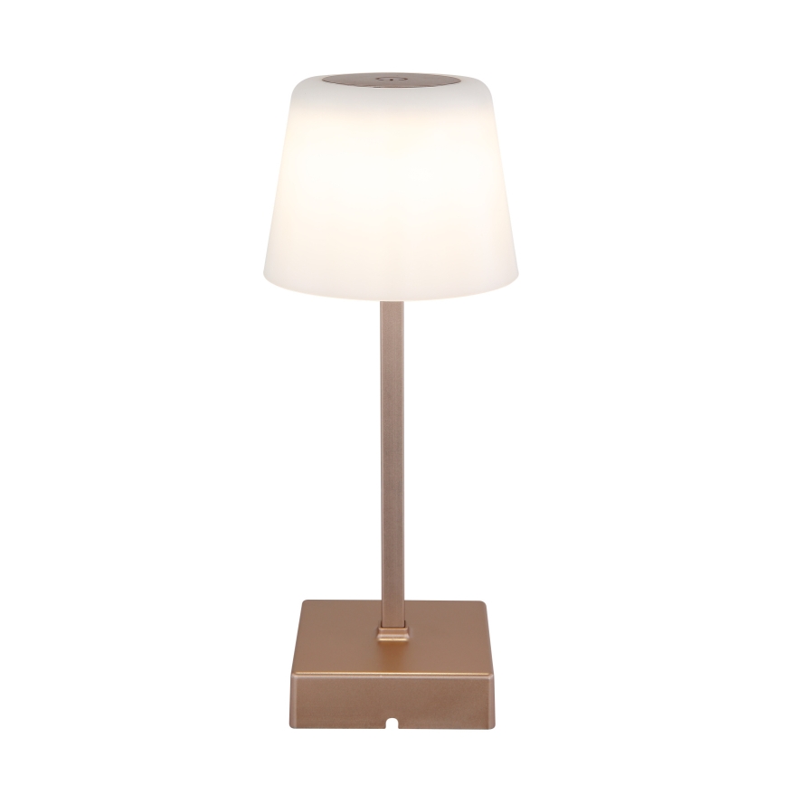Globo - LED Prigušiva stolna lampa na dodir LED/2W/5V 3000/4500/6500K 800 mAh bež