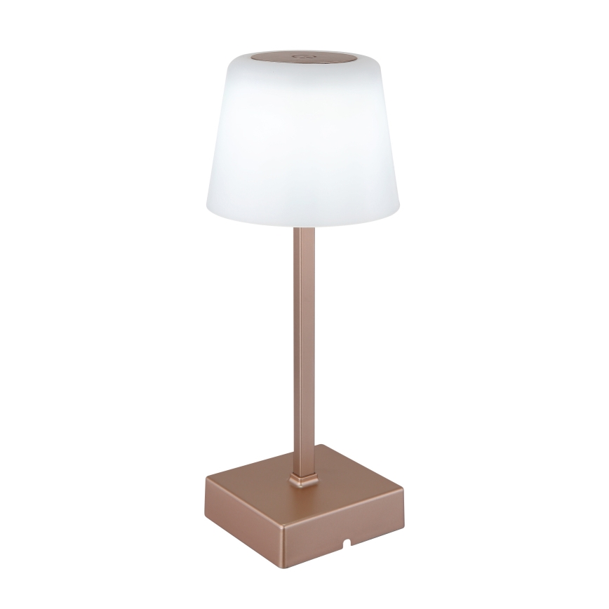 Globo - LED stolna lampa s dodirnim upravljanjem, prigušiva, LED/2W/5V, 3000/4500/6500K, 800 mAh, bež