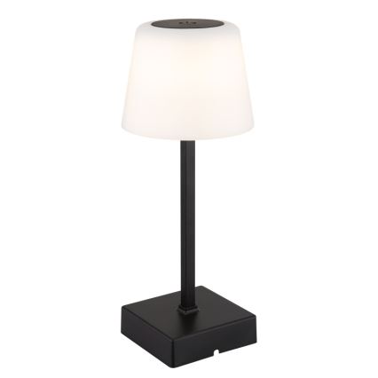 Globo - LED Prigušiva stolna lampa na dodir LED/2W/5V 3000/4500/6500K 800 mAh crna
