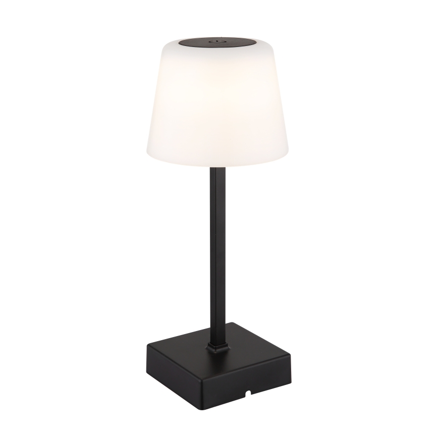 Globo - LED Prigušiva stolna lampa na dodir LED/2W/5V 3000/4500/6500K 800 mAh crna