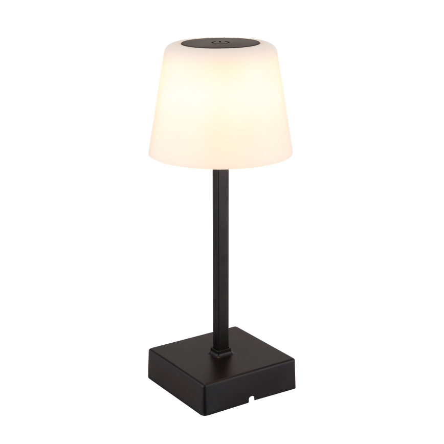 Globo - LED Prigušiva stolna lampa na dodir LED/2W/5V 3000/4500/6500K 800 mAh crna