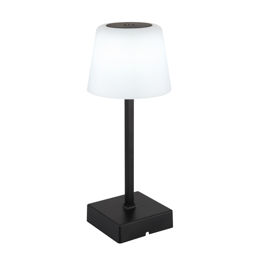 Globo - LED Prigušiva stolna lampa na dodir LED/2W/5V 3000/4500/6500K 800 mAh crna