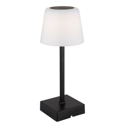 Globo - LED Prigušiva stolna lampa na dodir LED/2W/5V 3000/4500/6500K 800 mAh crna