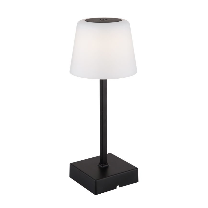 Globo - LED Prigušiva stolna lampa na dodir LED/2W/5V 3000/4500/6500K 800 mAh crna