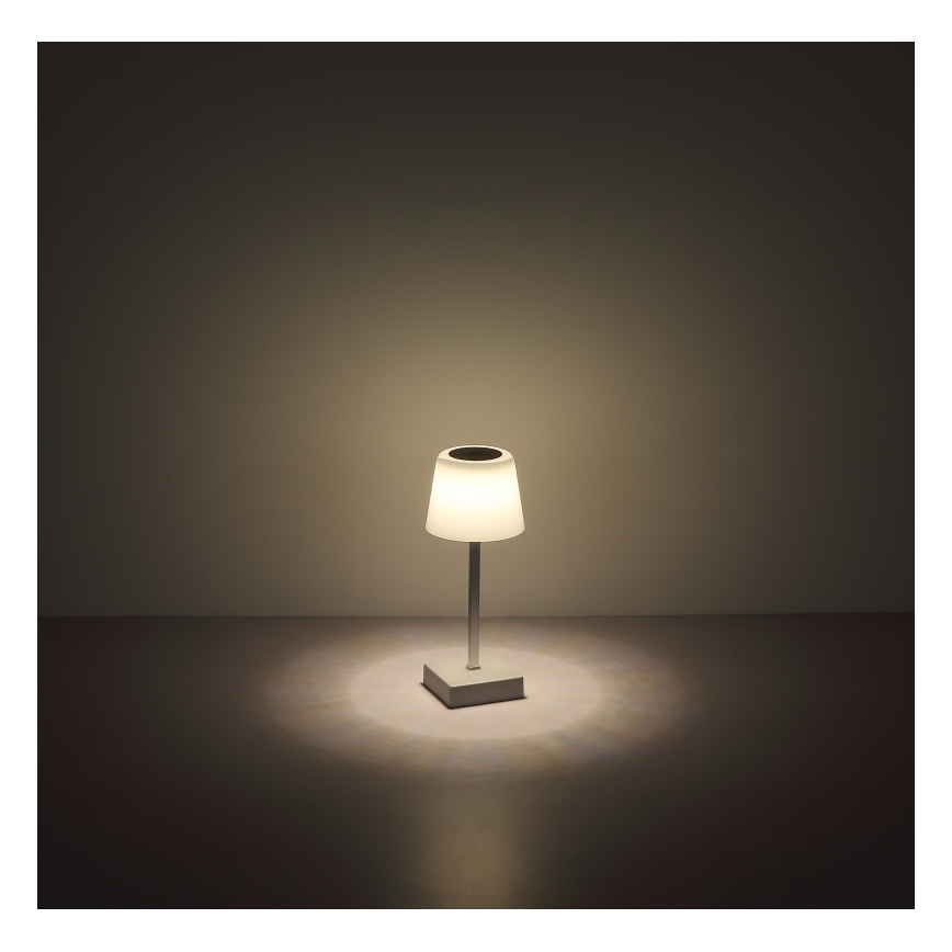 Globo - LED Prigušiva stolna lampa na dodir LED/2W/5V 3000/4500/6500K 800 mAh srebrna