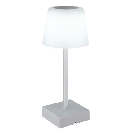 Globo - LED Prigušiva stolna lampa na dodir LED/2W/5V 3000/4500/6500K 800 mAh srebrna
