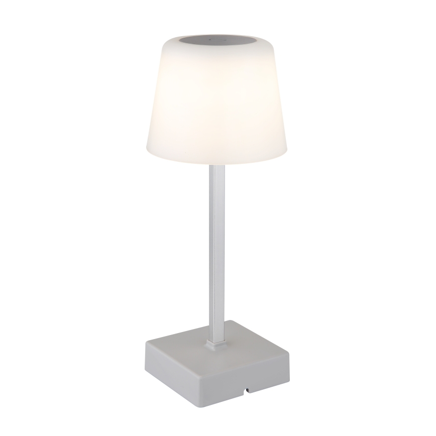 Globo - LED stolna lampa s dodirnim upravljanjem svjetline LED/2W/5V 3000/4500/6500K 800 mAh srebrna