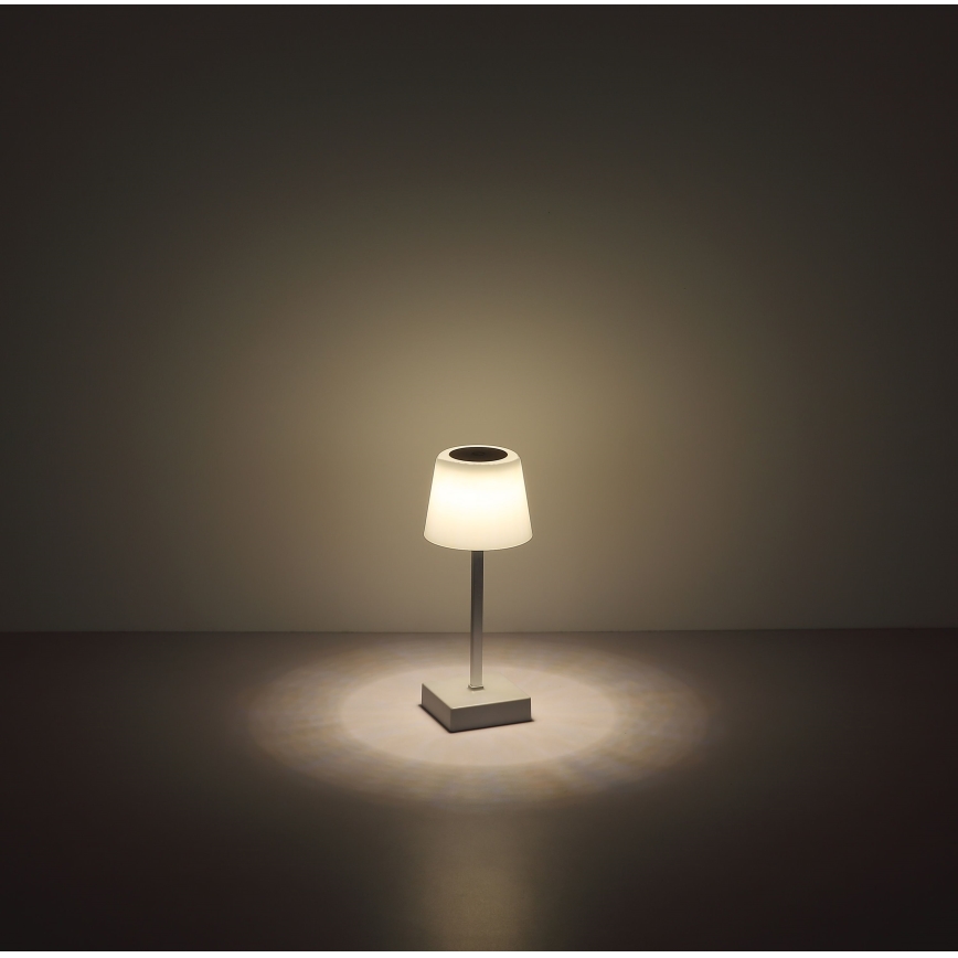 Globo - LED Prigušiva stolna lampa na dodir LED/2W/5V 3000/4500/6500K 800 mAh bijela