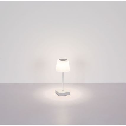 Globo - LED Prigušiva stolna lampa na dodir LED/2W/5V 3000/4500/6500K 800 mAh bijela