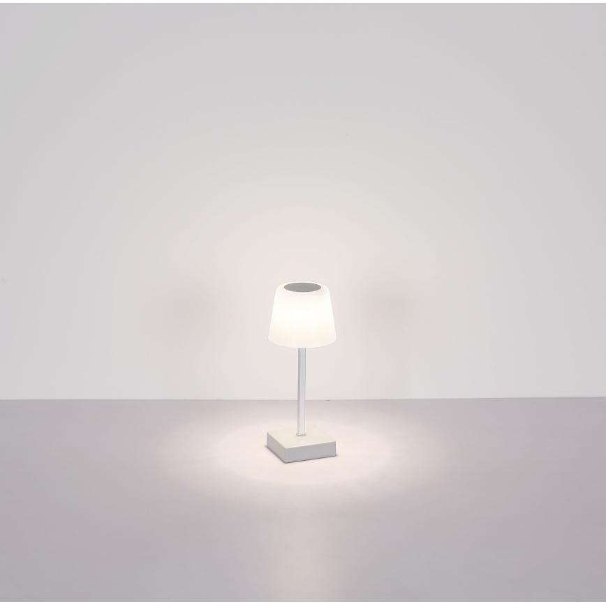 Globo - LED Prigušiva stolna lampa na dodir LED/2W/5V 3000/4500/6500K 800 mAh bijela