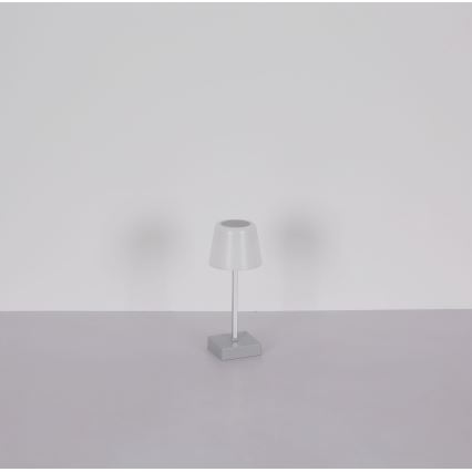 Globo - LED Prigušiva stolna lampa na dodir LED/2W/5V 3000/4500/6500K 800 mAh bijela
