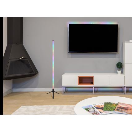 Globo - LED RGB podesiva podna lampa LED/7W/5V + daljinski upravljač