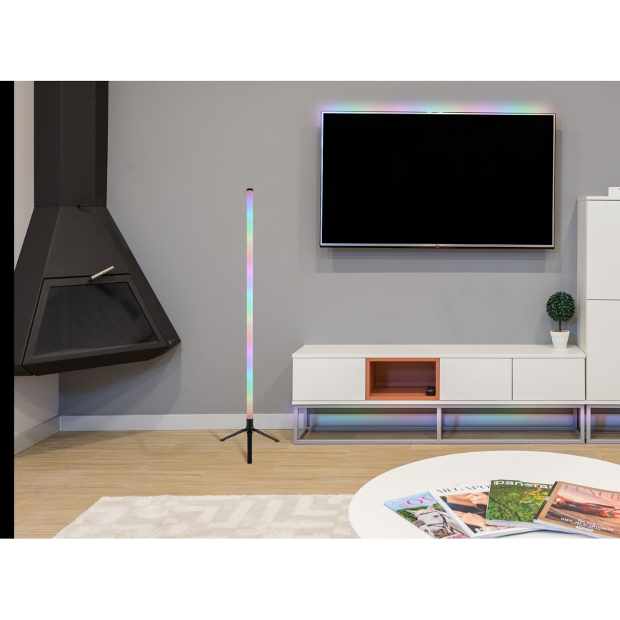 Globo - LED RGB podesiva podna lampa LED/7W/5V + daljinski upravljač