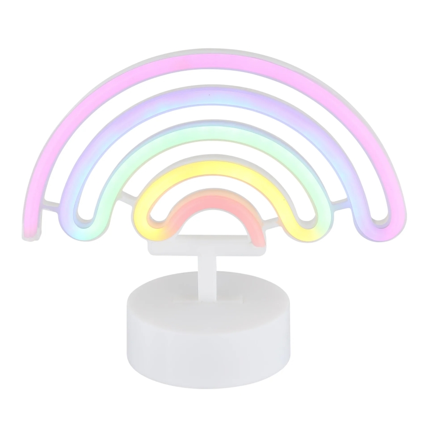 Globo - LED Neonska stolna dekoracija LED/2W/3xAA duga