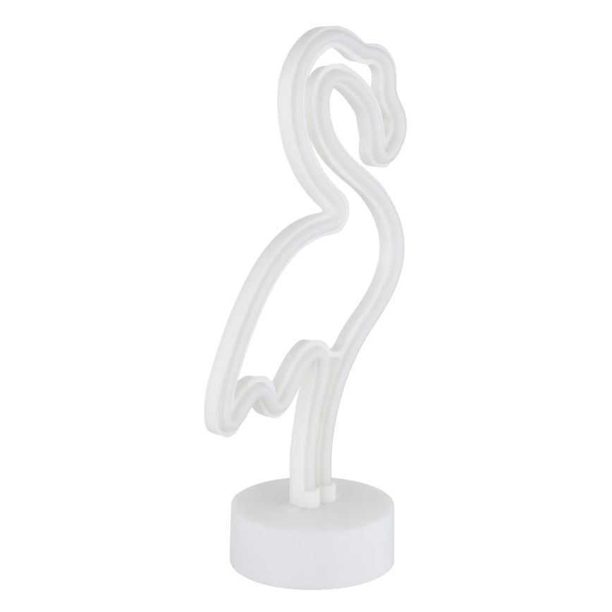 Globo - LED Neonska stolna dekoracija LED/2W/3xAA flamingo