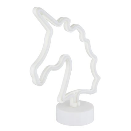 Globo - LED Neonska stolna dekoracija LED/2W/3xAA jednorog