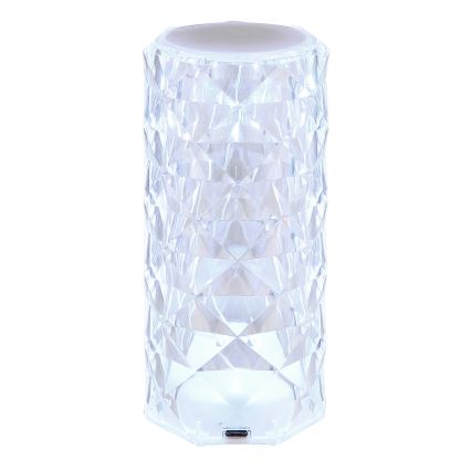 Globo - LED RGB punjiva stolna lampa na dodir LED/0,6W/3,7V 500mAh