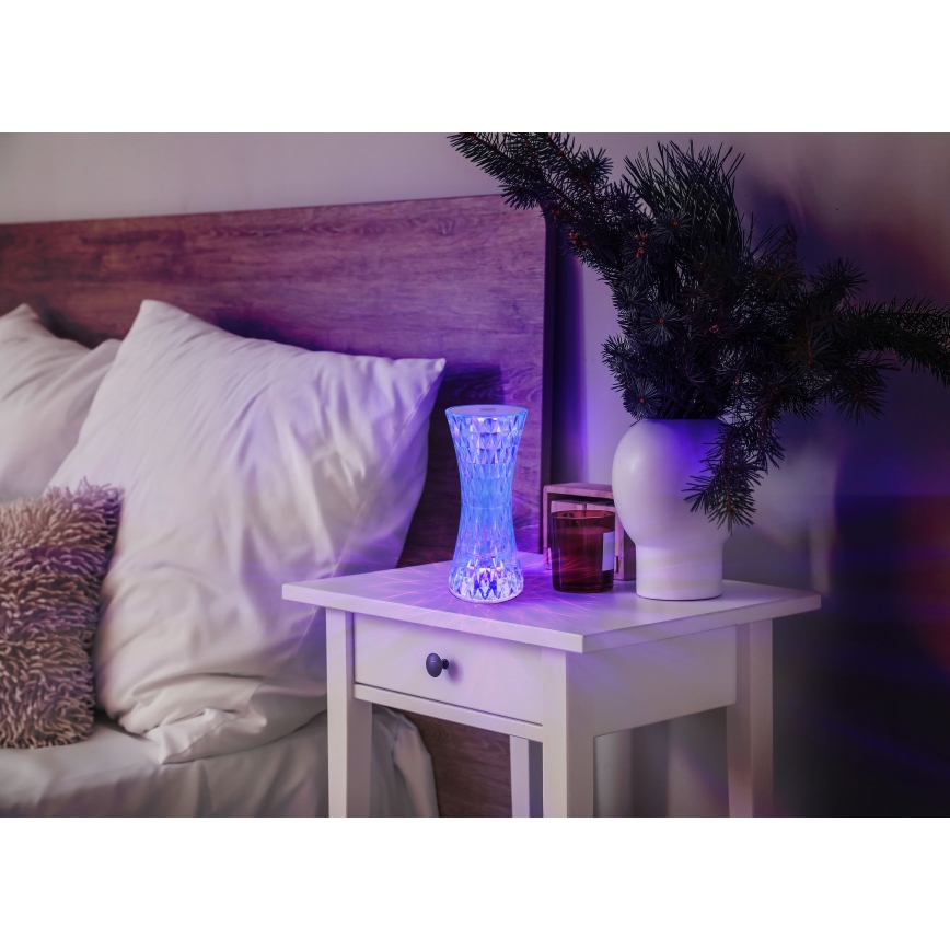 Globo - LED RGB Stolna lampa na dodir LED/1W/5V 800 mAh