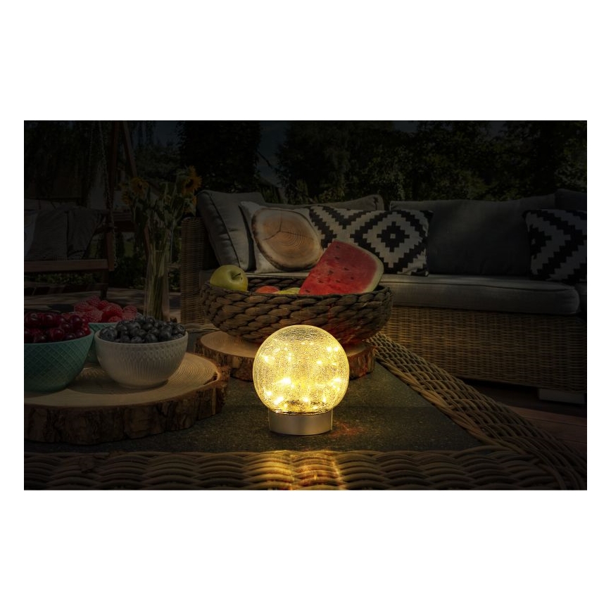 Globo - LED dekorativna punjiva stolna lampa 25xLED/0,06W/5V 600 mAh IP44