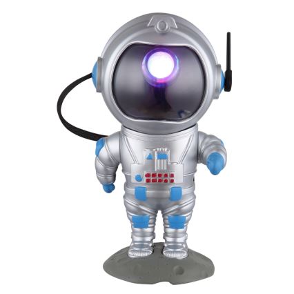 Globo - LED RGB Stolna lampa LED/4,5W/5V astronaut srebrna