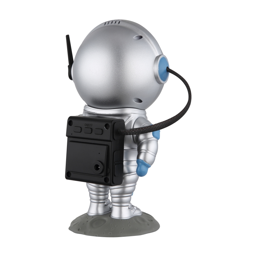 Globo - LED RGB Stolna lampa LED/4,5W/5V astronaut srebrna