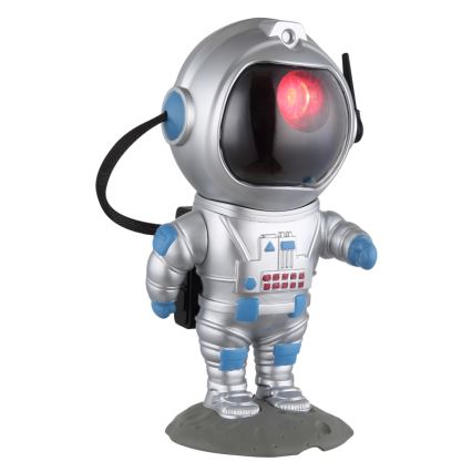 Globo - LED RGB Stolna lampa LED/4,5W/5V astronaut srebrna