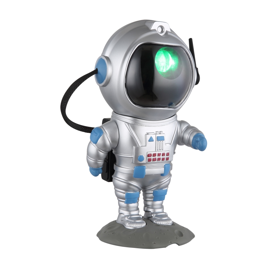 Globo - LED RGB Stolna lampa LED/4,5W/5V astronaut srebrna