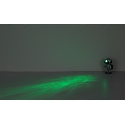 Globo - LED RGB Stolna lampa LED/4,5W/5V astronaut srebrna