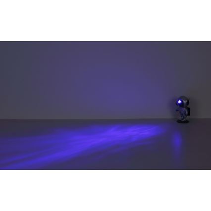 Globo - LED RGB Stolna lampa LED/4,5W/5V astronaut srebrna