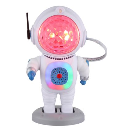 Globo - LED RGB Stolna lampa LED/6W/5V astronaut bijela