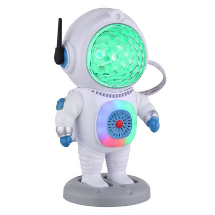 Globo - LED RGB Stolna lampa LED/6W/5V astronaut bijela