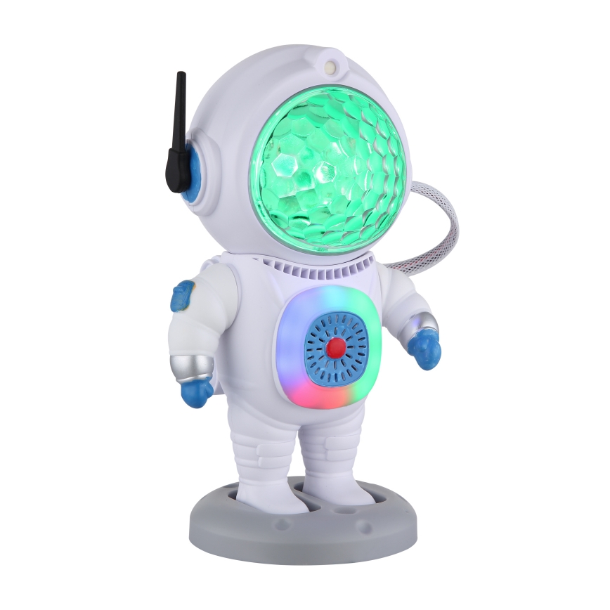 Globo - LED RGB Stolna lampa LED/6W/5V astronaut bijela