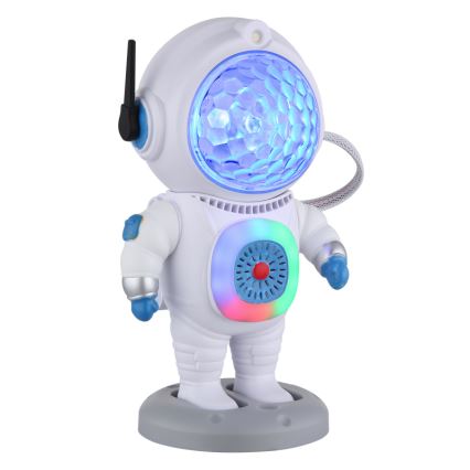 Globo - LED RGB Stolna lampa LED/6W/5V astronaut bijela