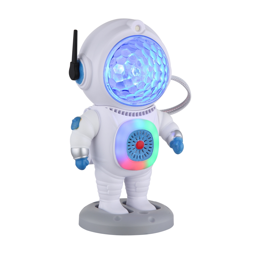 Globo - LED RGB Stolna lampa LED/6W/5V astronaut bijela