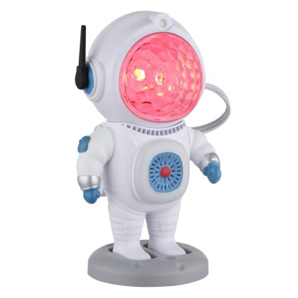 Globo - LED RGB Stolna lampa LED/6W/5V astronaut bijela
