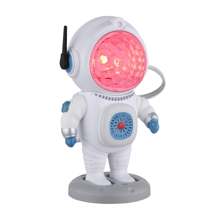 Globo - LED RGB Stolna lampa LED/6W/5V astronaut bijela