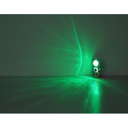 Globo - LED RGB Stolna lampa LED/6W/5V astronaut bijela