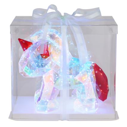 Globo - LED Dekoracija za stol LED/3W/5V USB jednorog